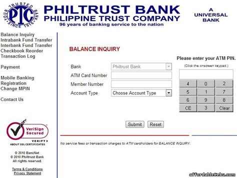 philtrust bank online|dbp online banking balance inquiry.